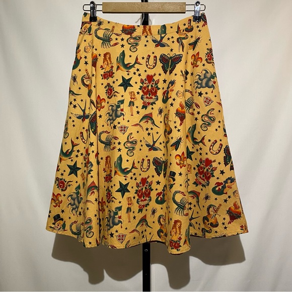 Hemet pinup circle skirt - Picture 1 of 4